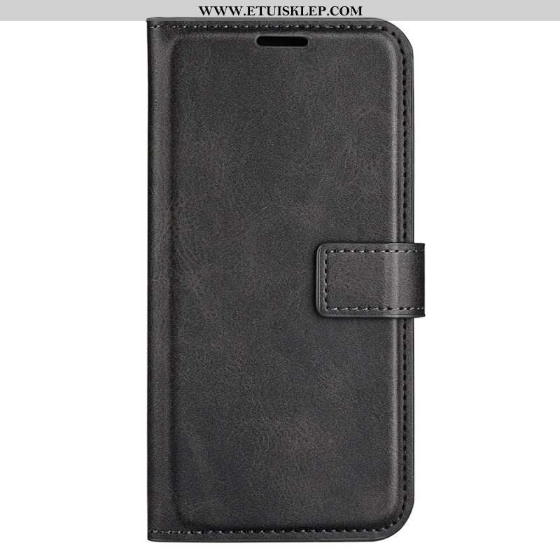 Etui Folio do iPhone 15 Styl Skórzany